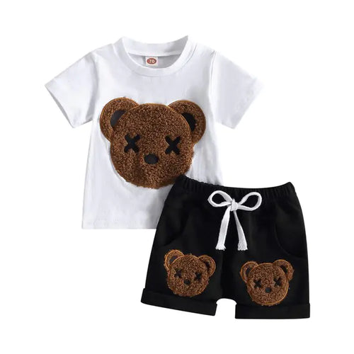 Load image into Gallery viewer, Baby Boys Bear Outfit
