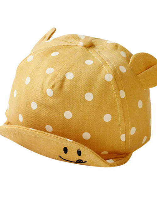 Load image into Gallery viewer, Toddler Sun Hat with Cute Dots
