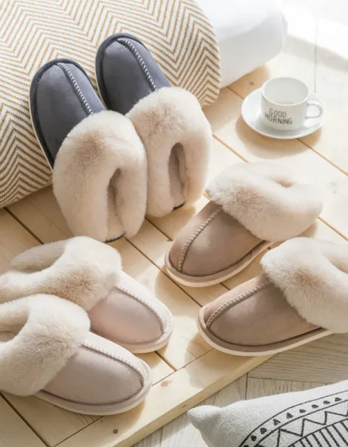 Load image into Gallery viewer, Cozy Step Plush Slippers
