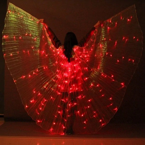 Load image into Gallery viewer, Kids LED Colorful Butterflies Wings With Telescopic Stick
