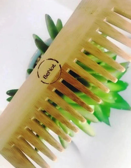 Load image into Gallery viewer, All-Natural Bamboo Hair Comb
