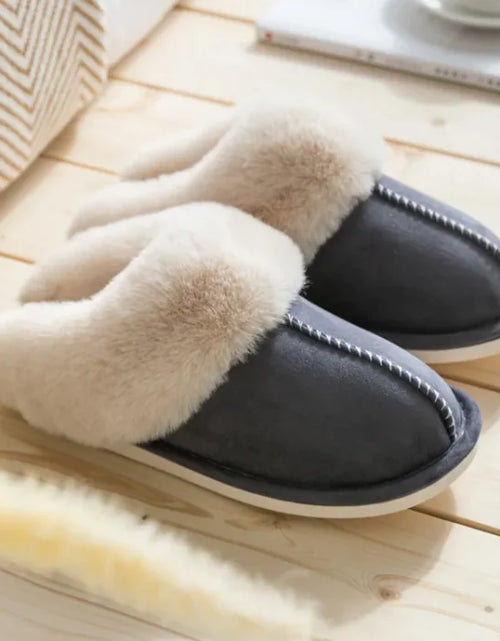 Load image into Gallery viewer, Cozy Step Plush Slippers
