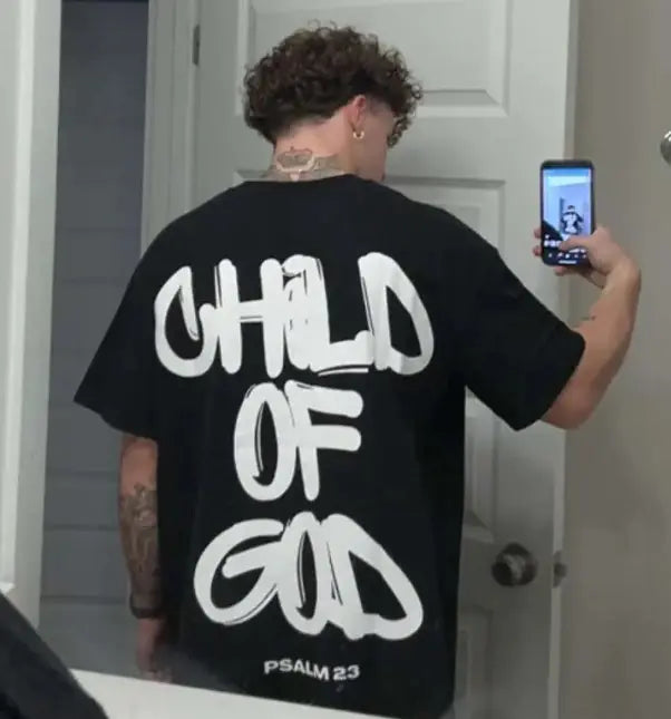 Child Of God Print T-shirt