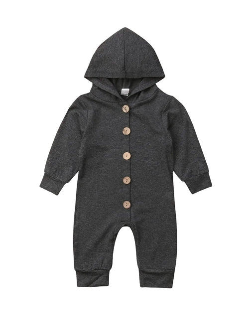 Load image into Gallery viewer, Baby Toddler Hooded Romper
