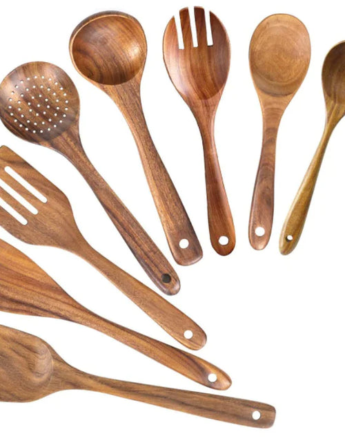 Load image into Gallery viewer, Culinary Essentials Wooden Spatulas
