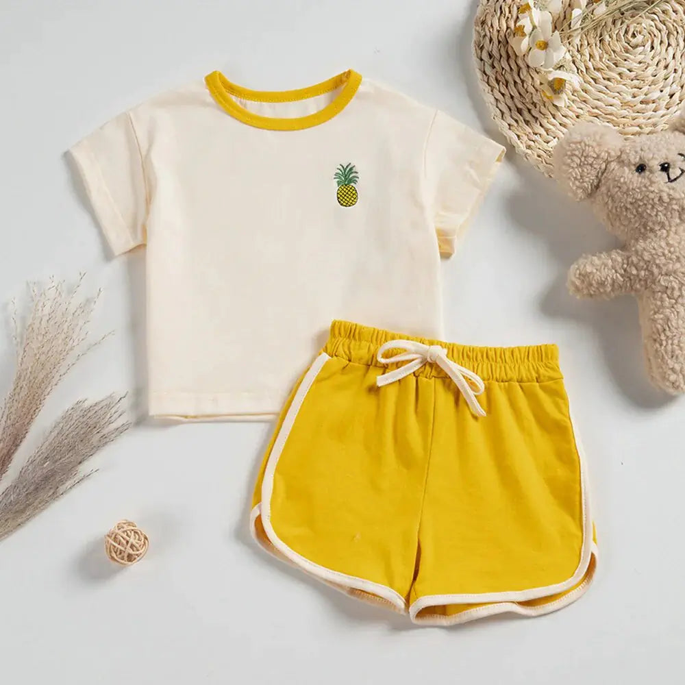 Boys and Girls Suits Cotton Outfits