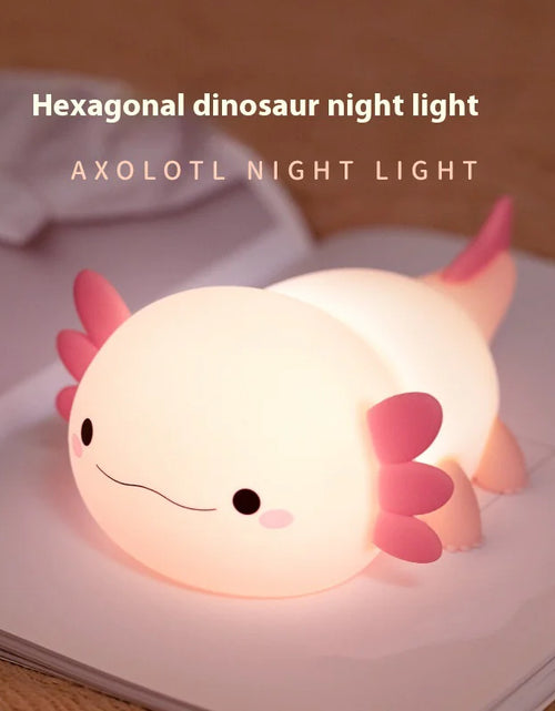 Load image into Gallery viewer, Axolotl Night Light for Kids
