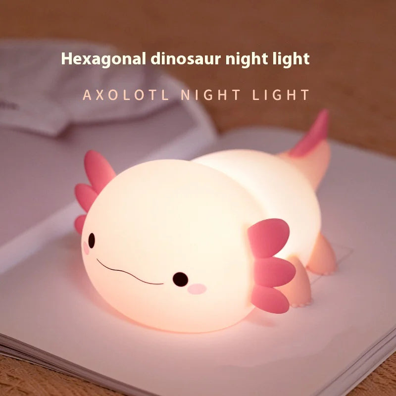 Axolotl Night Light for Kids