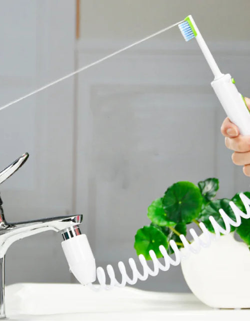 Load image into Gallery viewer, Portable Orthodontic Water Spray Toothbrush
