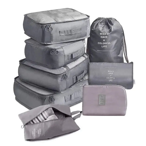 Load image into Gallery viewer, 8 Pieces Large Capacity Luggage Storage Bags
