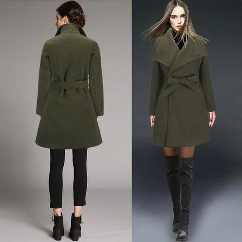 Load image into Gallery viewer, Woolen Coat Jacket
