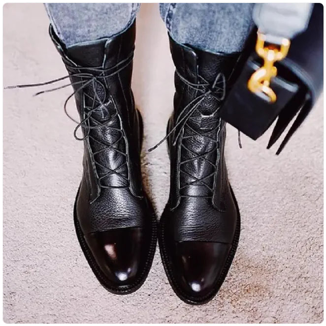 RegalStep Lace-Up Mid Boots