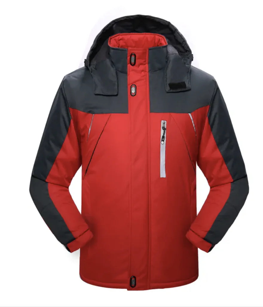 Cold-Proof Fleece-Lined Thickened Jacket