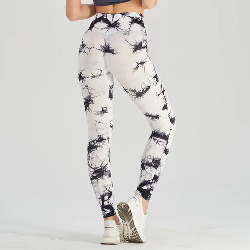 Load image into Gallery viewer, Seamless Tie Dye Leggings
