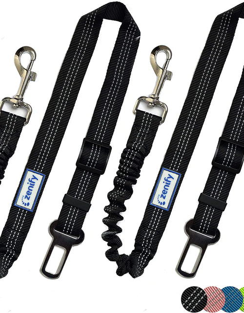 Load image into Gallery viewer, 2 Pack Adjustable Car Dog Harness
