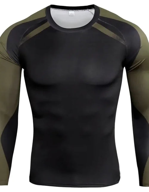 Load image into Gallery viewer, Men&#39;s Stretch Base Layer Top
