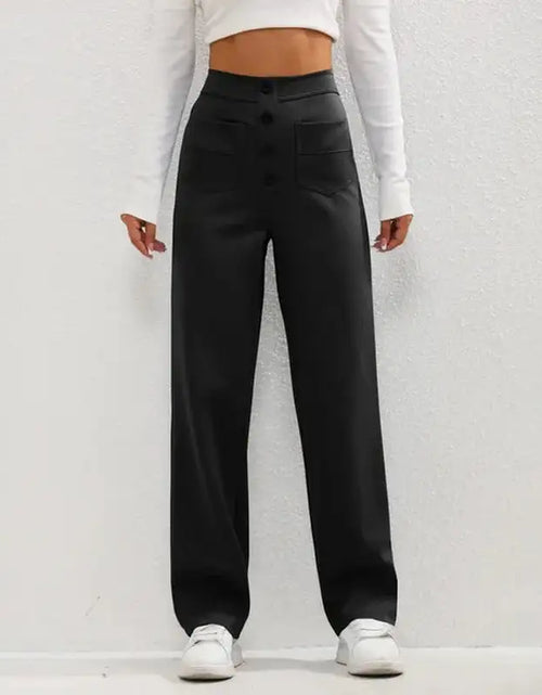 Load image into Gallery viewer, High- Waisted Casual Pants
