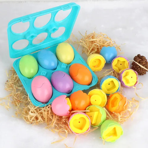 Load image into Gallery viewer, Baby Learning Educational Toy Smart Egg Toy Games Shape Matching Sorters Toys Montessori Eggs Toys For Kids Children 2 3 4 Years
