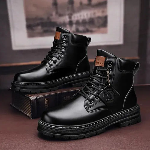 Load image into Gallery viewer, Men&#39;s High Top Boots
