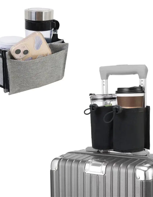 Load image into Gallery viewer, Luggage Travel Cup Holder Bag
