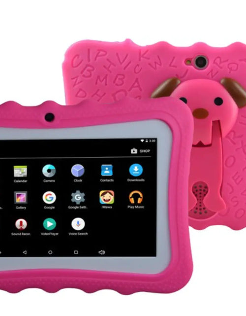 Load image into Gallery viewer, 7 Inch Android Kids Tablet WIFI tablet With Leather Case Tablet Android Gift Kids Tablet
