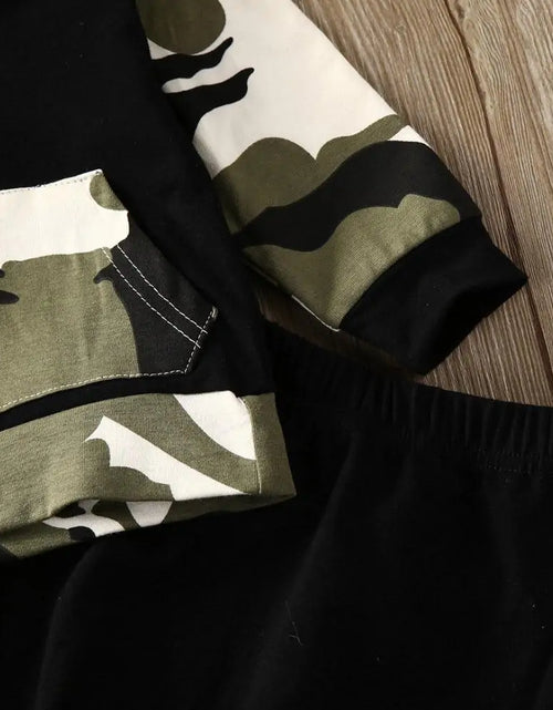 Load image into Gallery viewer, Baby Boys Camo Outfits Tracksuit Set
