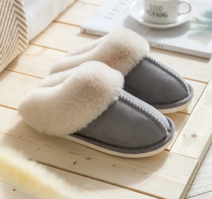 Cozy Step Plush Slippers