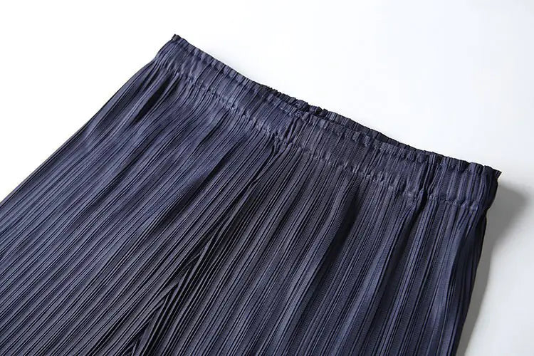 High Waist Pleated Pants