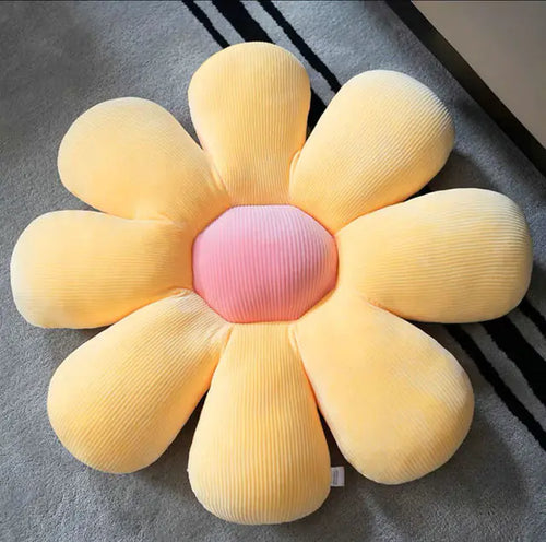 Load image into Gallery viewer, Six Petal Flower Cushion
