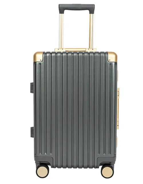 Load image into Gallery viewer, Wheel Boarding Aluminum Frame Luggage
