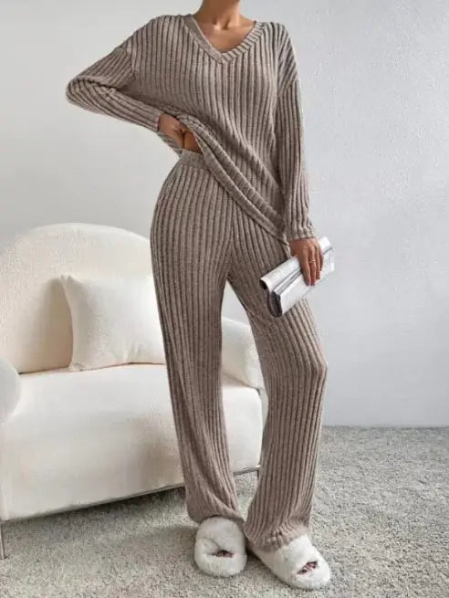 Knitted Two Piece Set Outfit