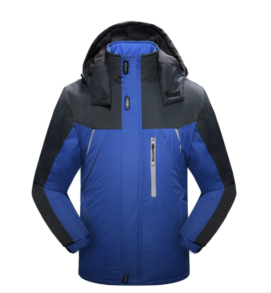 Cold-Proof Fleece-Lined Thickened Jacket