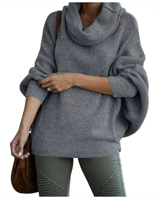 Lantern Loose Long Sleeve Casual Sweater