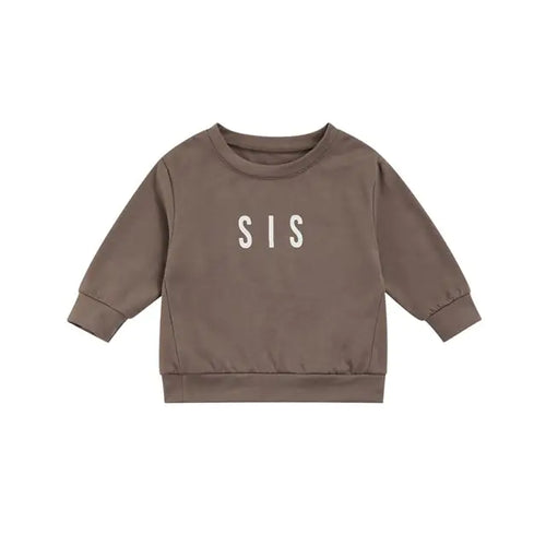 Load image into Gallery viewer, Toddler Solid Letter Print  Pullover
