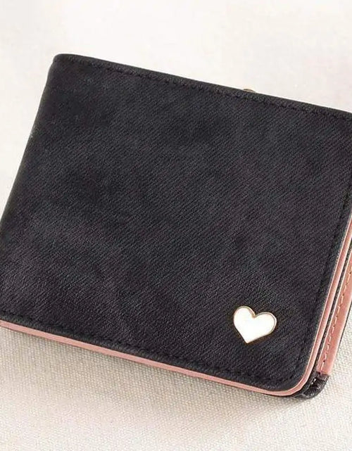 Load image into Gallery viewer, Heart of Gold Compact Wallet
