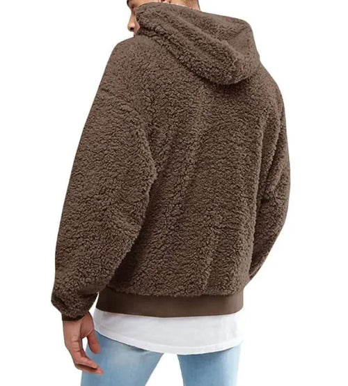 Load image into Gallery viewer, European American Wool And Fleece Hooded Men&#39;s Hoodie
