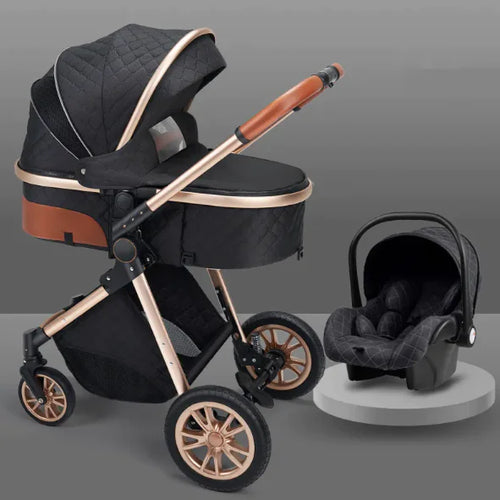 Load image into Gallery viewer, Stylish High View Stroller Lightweight Folding
