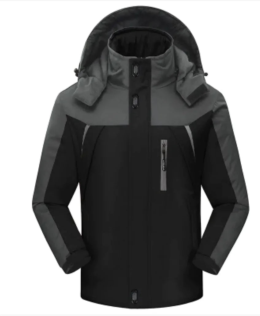 Cold-Proof Fleece-Lined Thickened Jacket