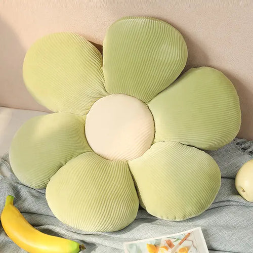 Load image into Gallery viewer, Six Petal Flower Cushion
