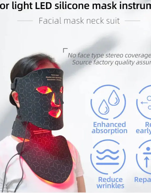 Load image into Gallery viewer, Skin Rejuvenation Silicone Facial Neck  Mask
