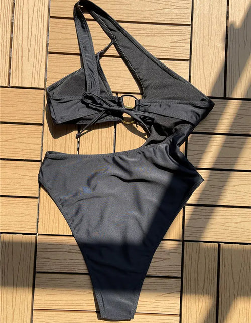 Load image into Gallery viewer, 2023 Hollow Sexy Swimwear Women Skinny One Piece Swimsuit
