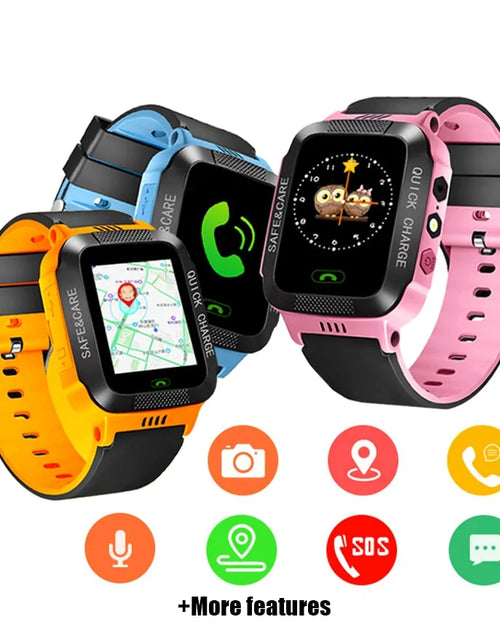 Load image into Gallery viewer, Kids Smart Watch with Touch Screen and Camera
