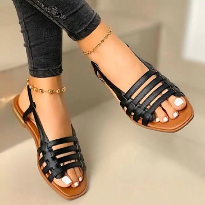 Hollow Roman Flat Sandals