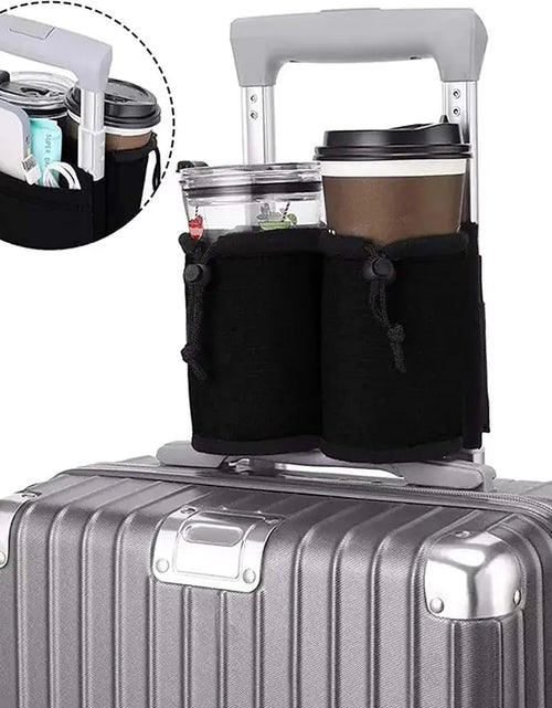 Load image into Gallery viewer, Luggage Travel Cup Holder Portable
