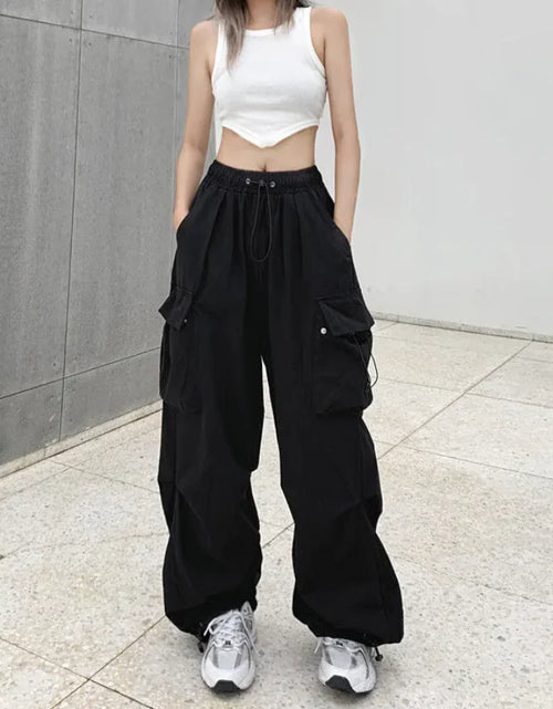 Load image into Gallery viewer, High Waist Cargo Pants
