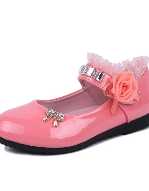 Load image into Gallery viewer, 2020 New Kids&#39; Elegant Princess PU Leather Sandals: Perfect for Weddings &amp; Parties
