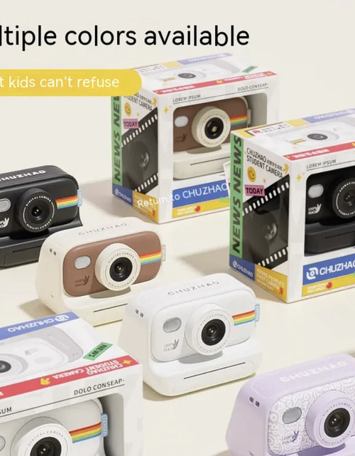 Load image into Gallery viewer, Printable Digital Camera Toy for Kids – Perfect Student Gift or Baby Birthday Present
