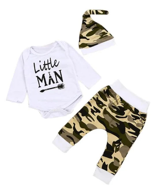 Camouflage Toddler Boy Outfit