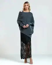 Load image into Gallery viewer, Off Shoulder Draped Jumper
