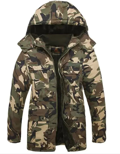 Load image into Gallery viewer, Windproof And Cold-resistant Cotton-padded Jacket
